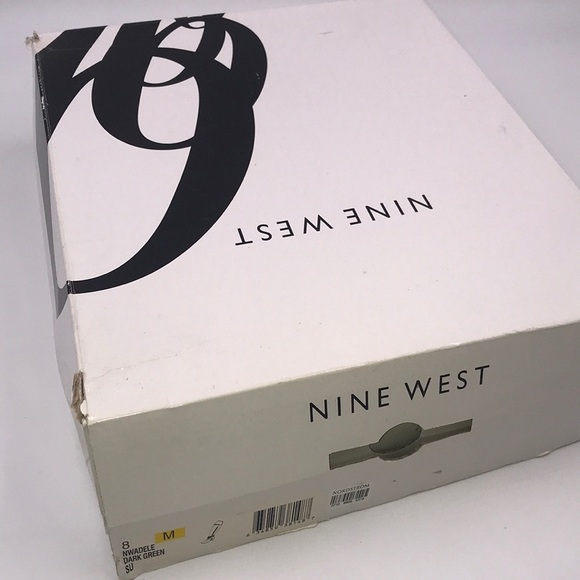 NINE WEST Nwadele Dark Green Suede Knee Boots - Picture 13 of 13